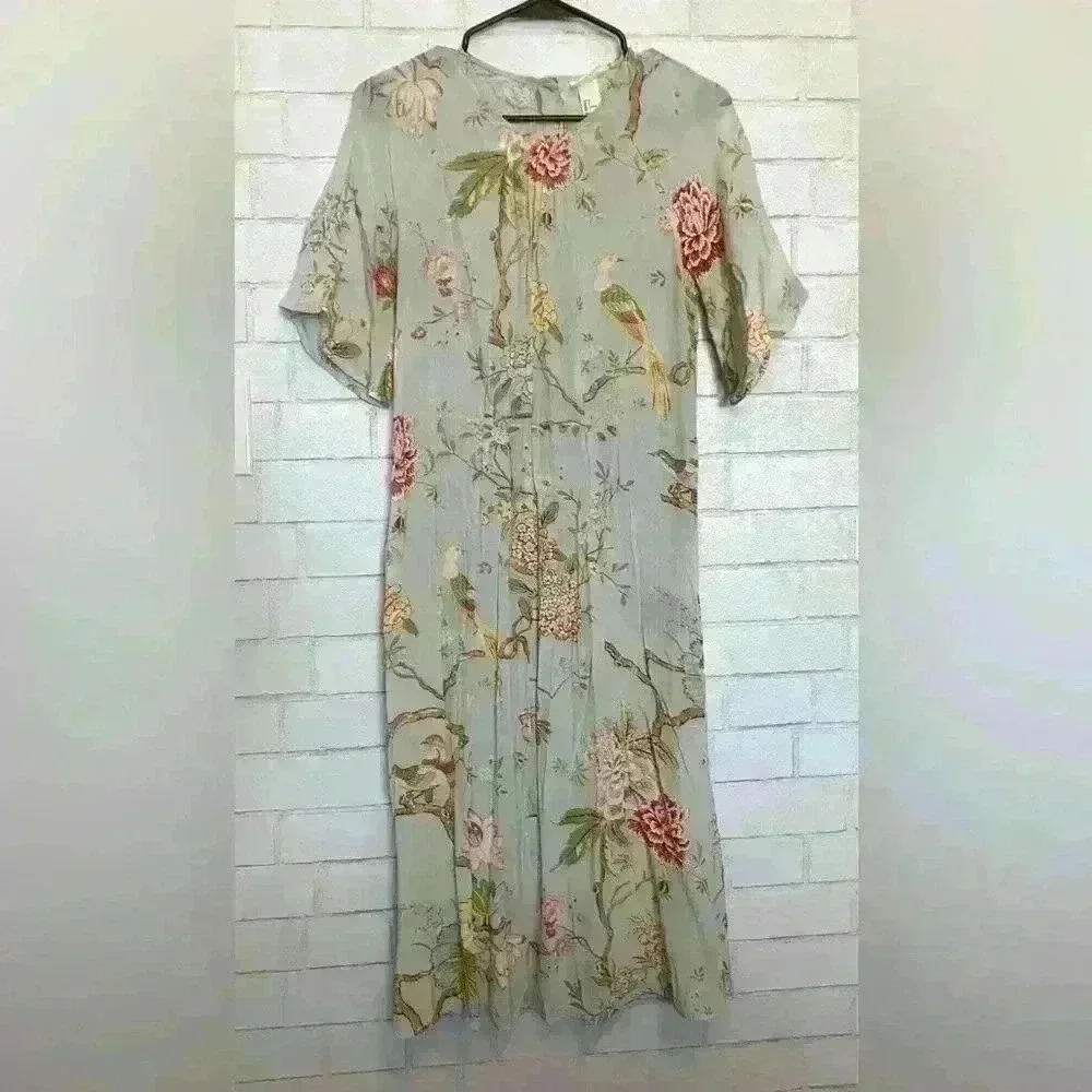 GP & J BAKER x H&M. Calf-length dress Size 2 - Picture 3 of 5